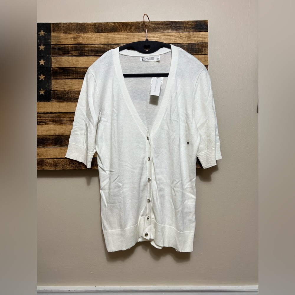 NWT NY & Company Short Sleeve Cardigan